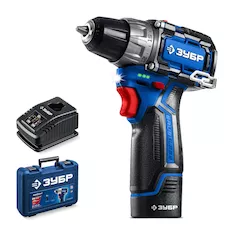 Дрель-шуруповерт ЗУБР КОМПАКТ #2 BRUSHLESS Профессионал DB-121-21