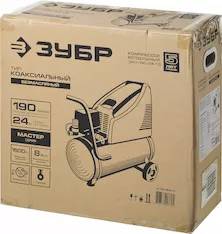 Компрессор воздушный ЗУБР ЗКП-190-24-1.5
