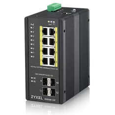 Промышленный L2 PoE+ коммутатор Zyxel RGS200-12P