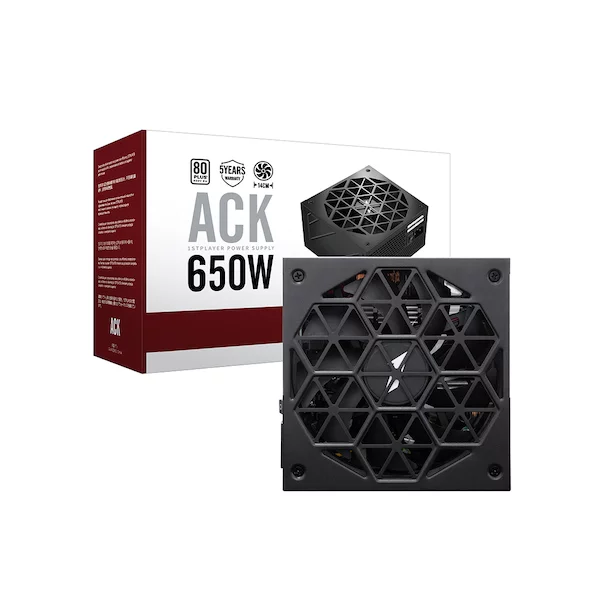 Блок питания 1STPLAYER HA 650W BK