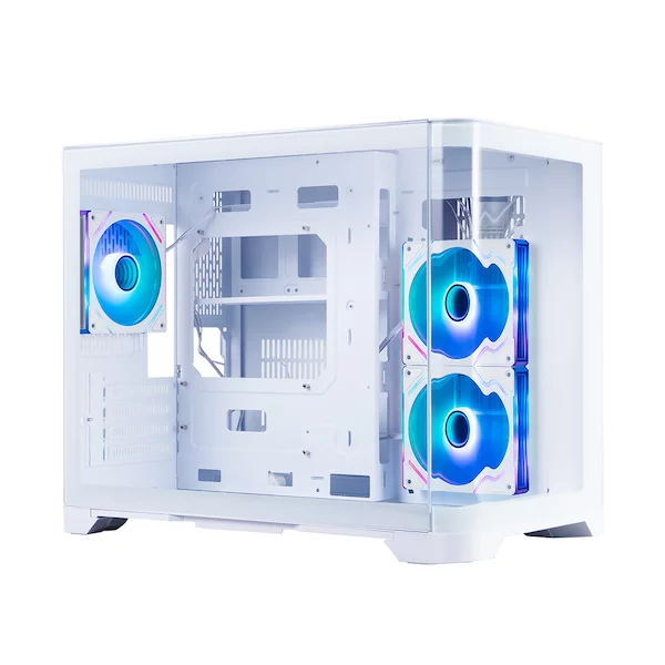 Компьютерный корпус 1STPLAYER UV6 WHITE без Б/П
