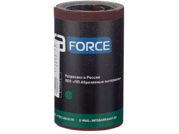 Шлифшкурка на тк.осн. (рулон 100мм х 5м) Р80 Abraforce