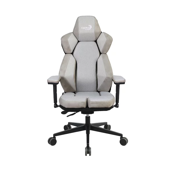 Игровое компьютерное кресло Aerocool XTAL-Loft Air Light Grey