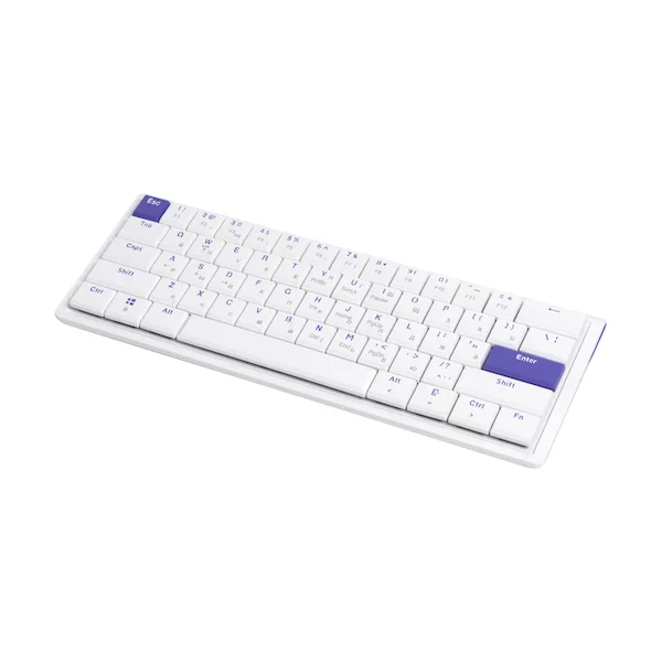 Клавиатура Ajazz NKL61 Low profile Switch White