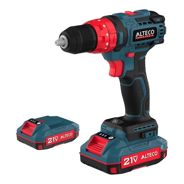 Аккумуляторная дрель-шуруповерт ALTECO CID 21-45 BL X2 78080