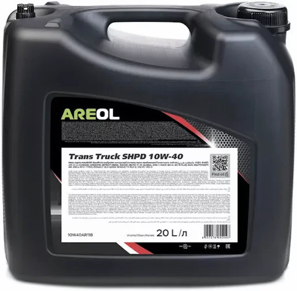 Масло моторное синтетическое AREOL 10W40AR118