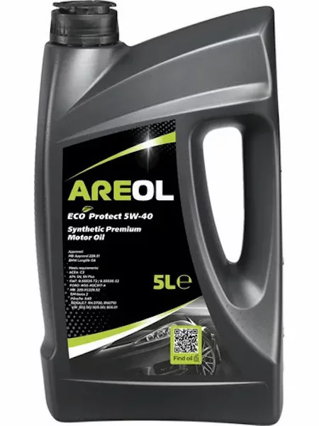 Масло моторное синтетическое AREOL 5W40AR062