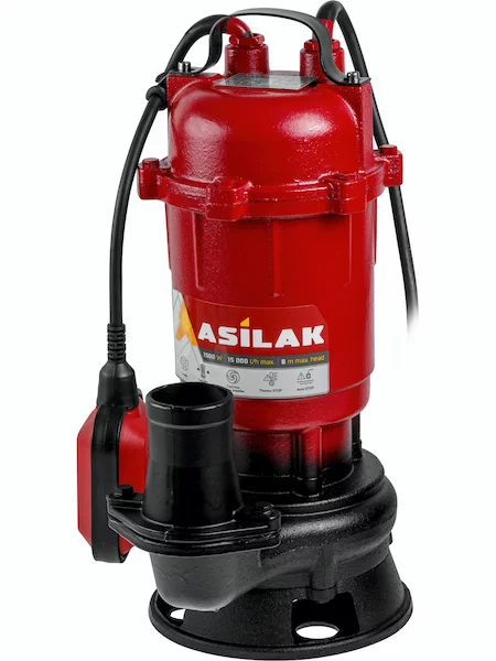 Насос погружной для грязной воды ASILAK SLP-1500