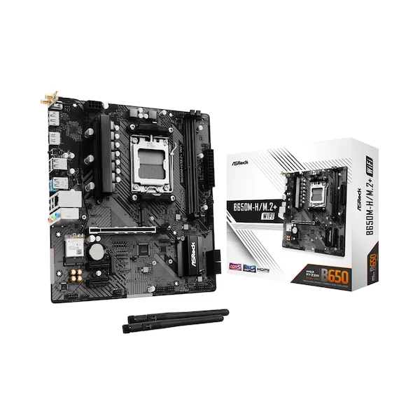 Материнская плата ASRock B650M-H/M.2+ WIFI