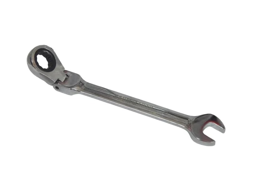 Ключ комбинированный трещоточный c шарниром BaumAuto BM600714F