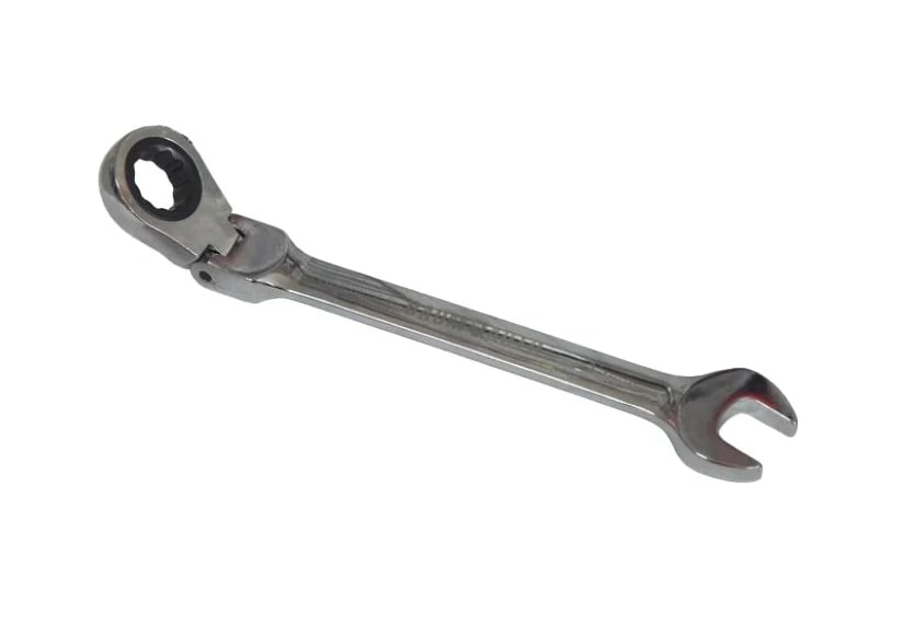 Ключ комбинированный трещоточный c шарниром BaumAuto BM600732F