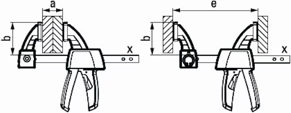 Струбцина для работы одной рукой EZ BESSEY EZ15-6