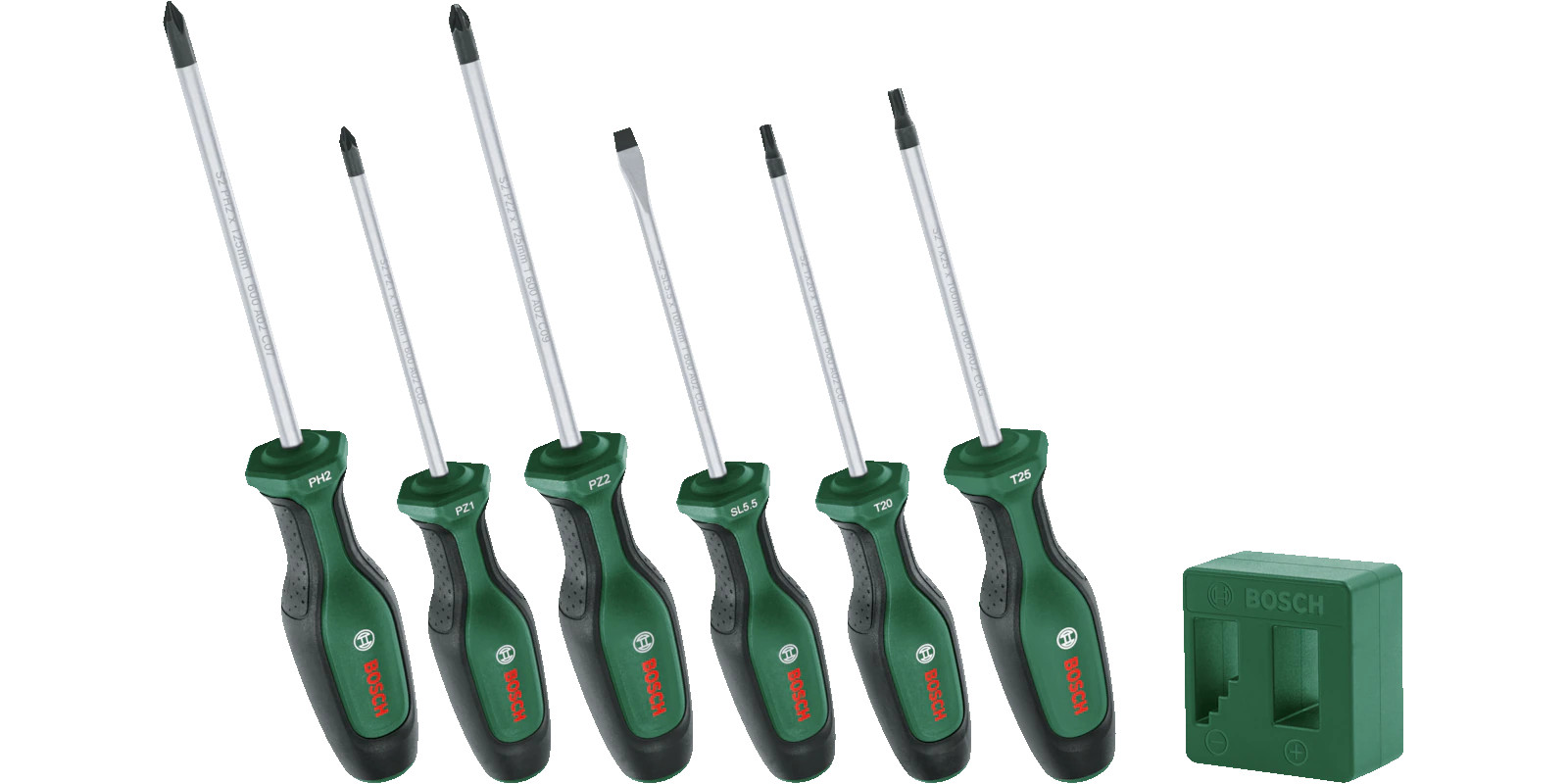 Набор отверток Bosch 1600A02W7L