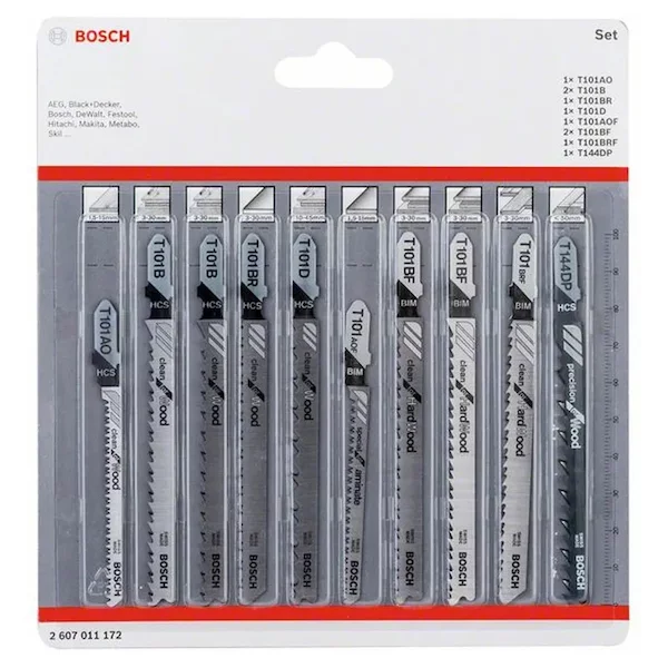 Набор пилок Bosch 2607011172