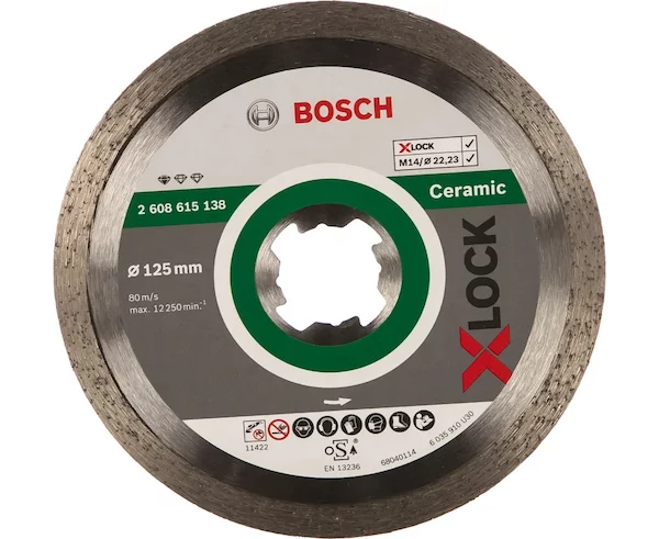 Диск алмазный Standard for Ceramic X-LOCK Bosch 2608615138