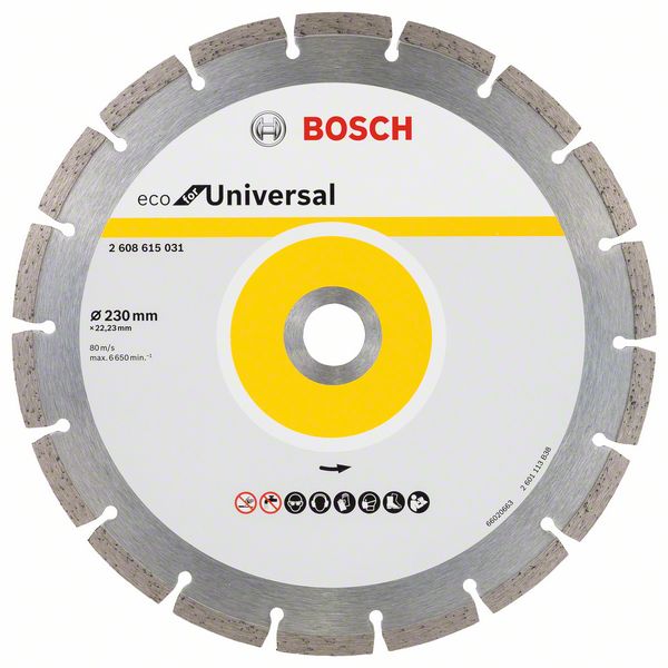 Алмазный отрезной круг Bosch 2608615044