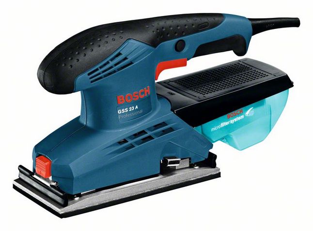 Машинка шлифовальная плоская (вибрационная) Bosch GSS 23 A Professional 0601070400