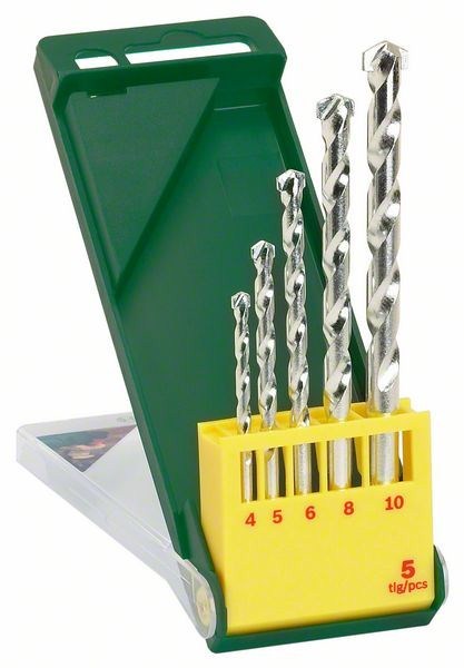 Набор спиральных свёрл Bosch 2607019438
