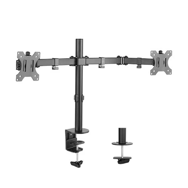 Настольный кронштейн Brateck LDT12-C024N для 2-х мониторов 13"-32"