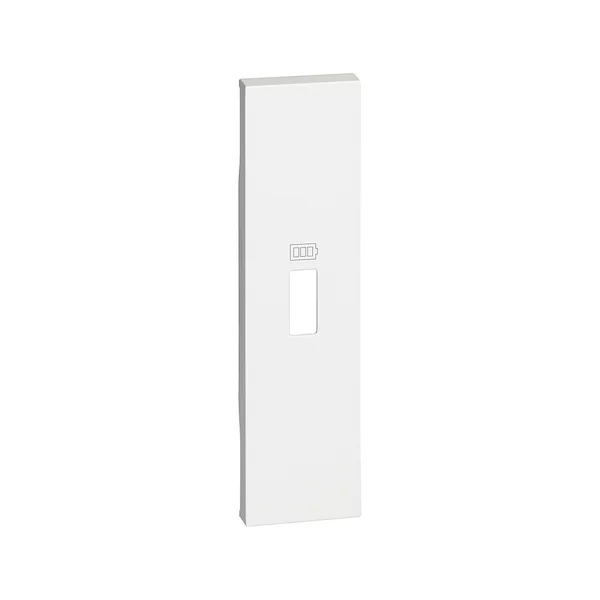 Лицевая панель Bticino KW10C Living Now для зарядных устройств USB 1 модуль белый