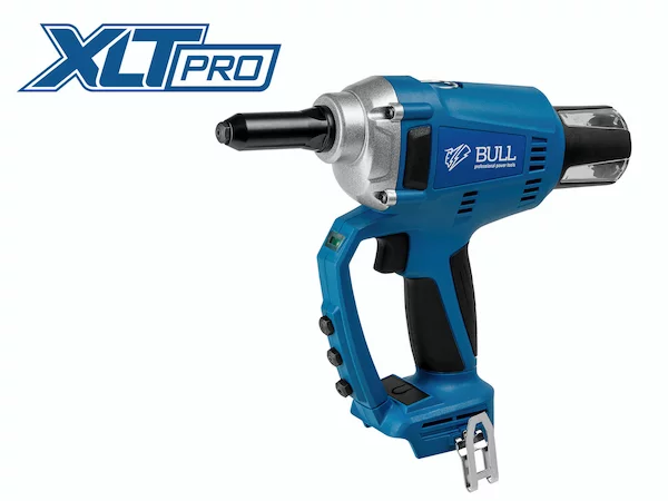 Аккумуляторный заклепочный пистолет BULL CRG 1018 XLTpro SOLO