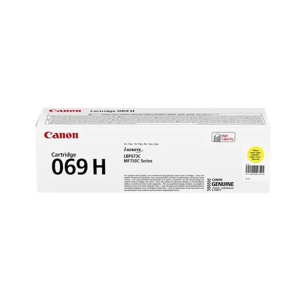 Картридж Canon CARTRIDGE 069H Yellow