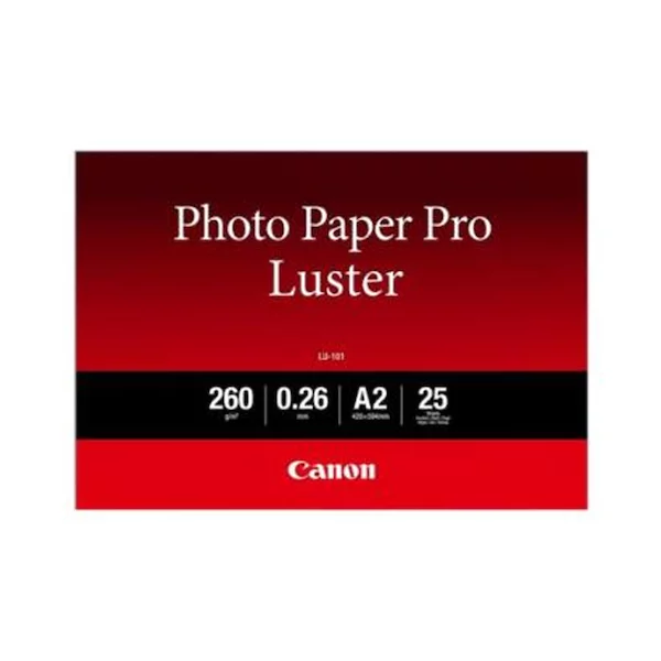 Глянцевая фотобумага Canon LU-101 Pro Luster A2 25 шт.
