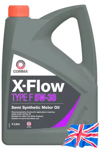 Масло моторное полусинтетическое COMMA XFF4L