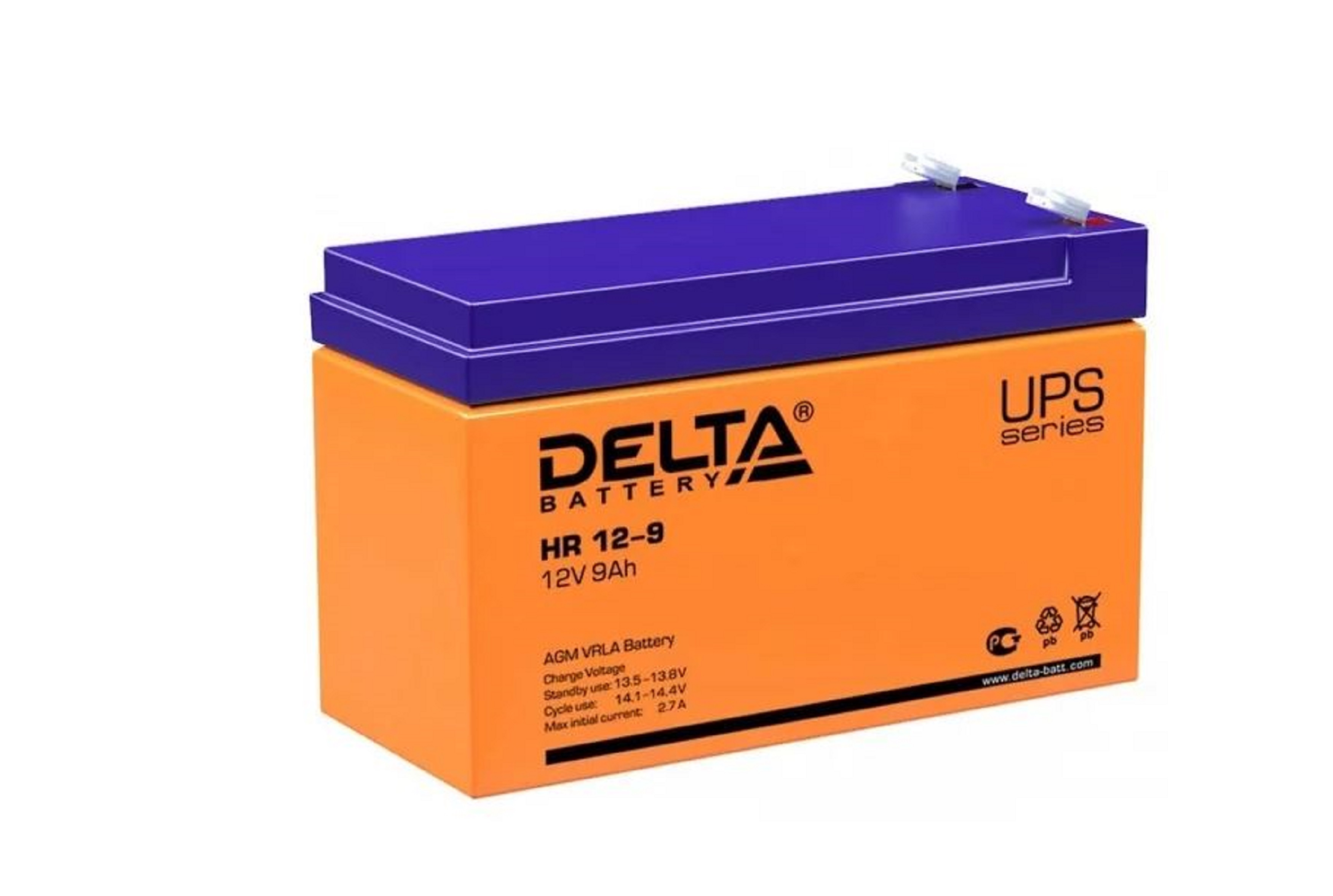 Аккумуляторная батарея Delta HR 12-9