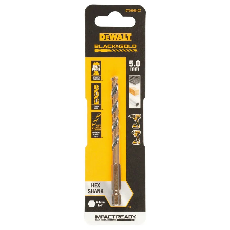 Сверло DeWALT BLACK &amp; GOLD DT20606-QZ