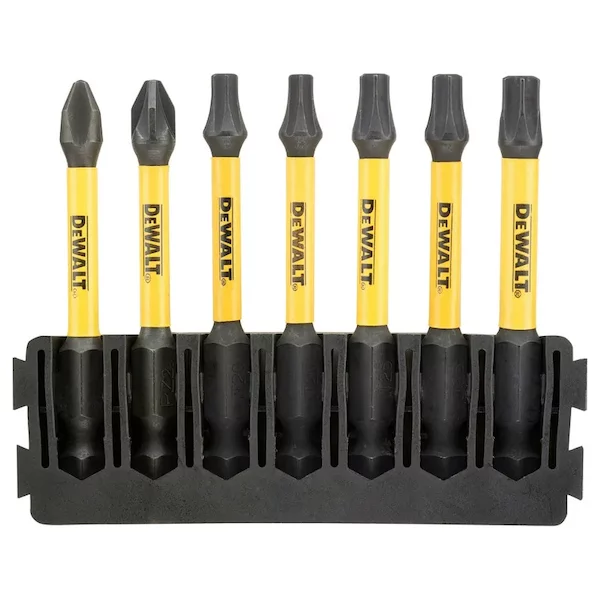 Набор бит торсионных DeWALT "EXTREME" FLEXTORQ 57мм 7шт. DT70820-QZ