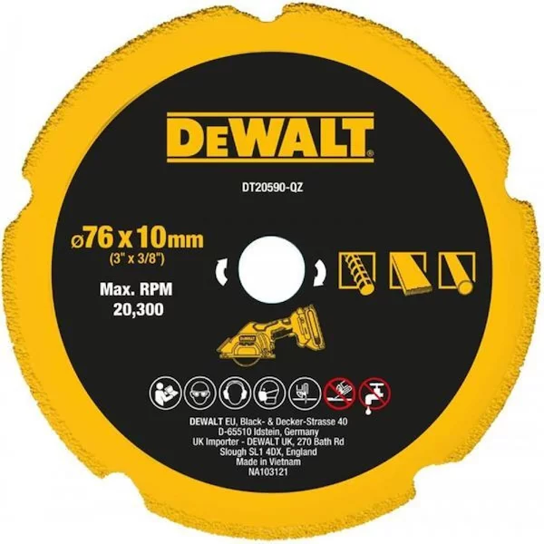 Диск пильный DeWALT DT20590