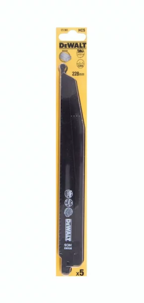 Полотна сабельных пил HCS по дереву DeWalt DT2363