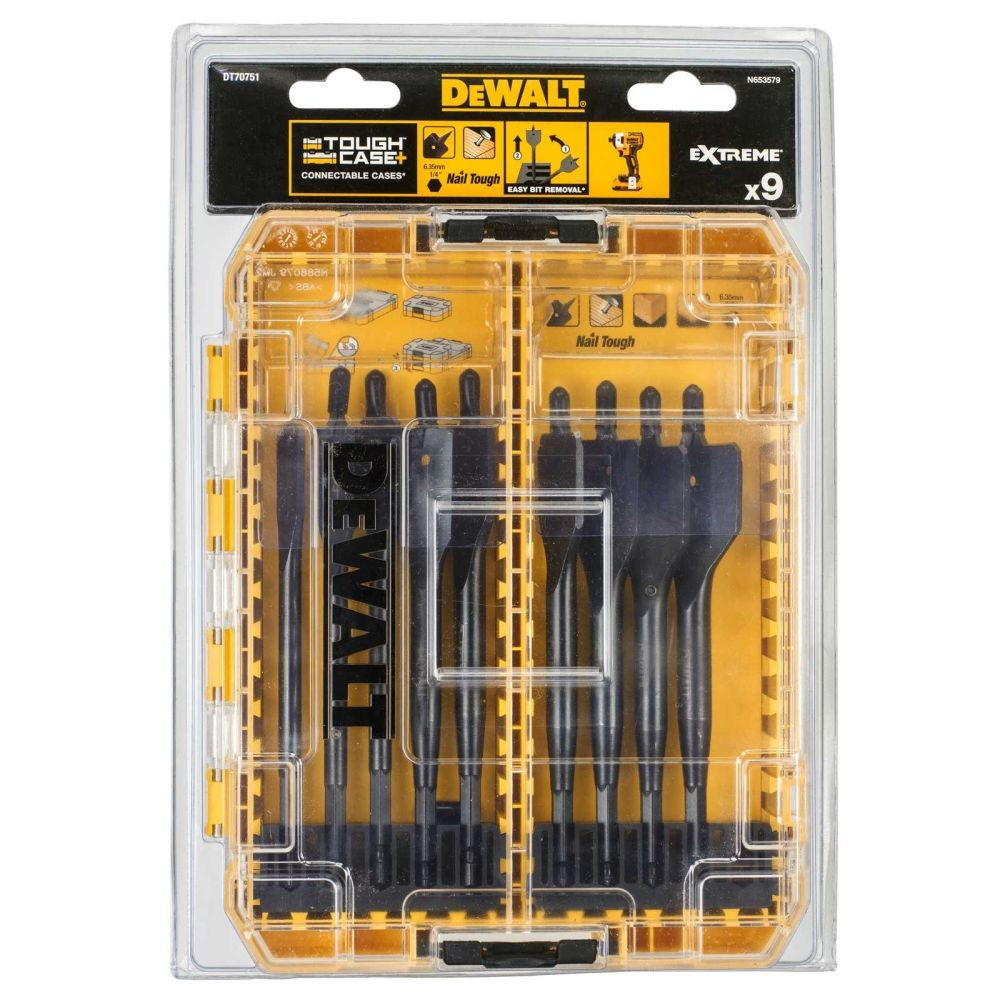 Набор перьевых сверл DeWalt DT70751