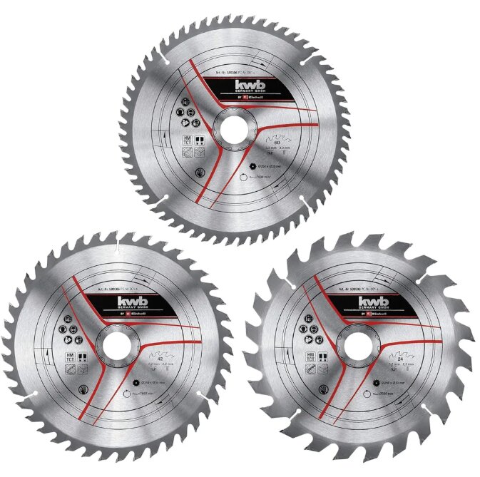Набор циркулярных дисков Einhell Sbl Set 49589306