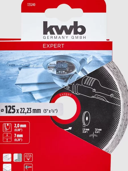 Диск алмазный отрезной KWB by Einhell 49725240