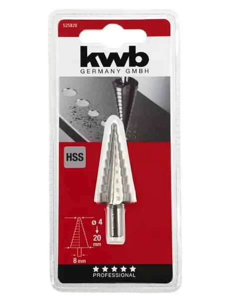 Ступенчатое сверло KWB by Einhell 525820