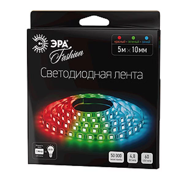 Лента светодиодная ЭРА LS3528-60LED-IP20-RGB