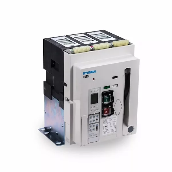 Воздушный автоматический выключатель ESQ HGS10A 3B M2C2S2 54J BA ER (с корзиной, 1000А, 65kA, AC380/415В, реле GPR-LP (50Гц), мот.прив.220В, вкл.катушкой и нез.расц-лем.220В)