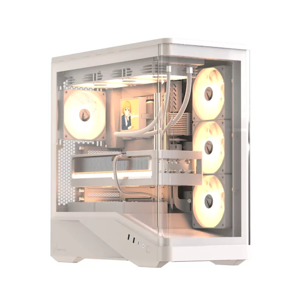 Компьютерный корпус Formula V Crystal U9 PA White без Б/П