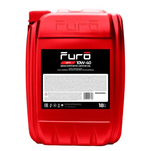 Масло моторное полусинтетическое FURO 10W40FR014