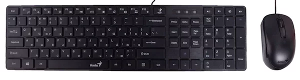 Комплект Клавиатура + Мышь Genius SLIMSTAR C126