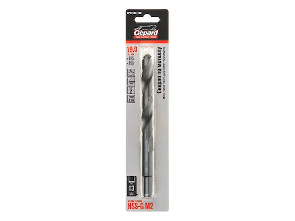 Сверло GEPARD GP03190-198