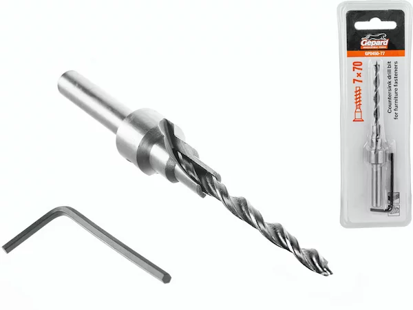 Сверло для мебельных стяжек GEPARD GP0450-77