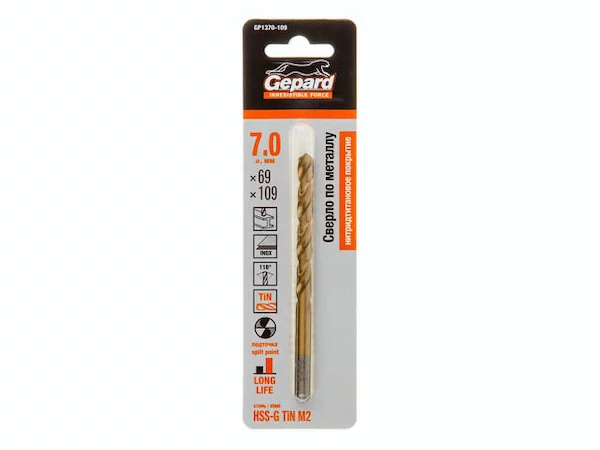 Сверло GEPARD GP1370-109