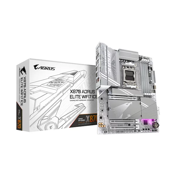 Материнская плата Gigabyte X870 A ELITE WF7 ICE