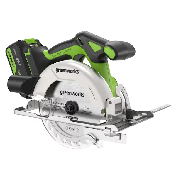 Пила дисковая Greenworks GD24CS165