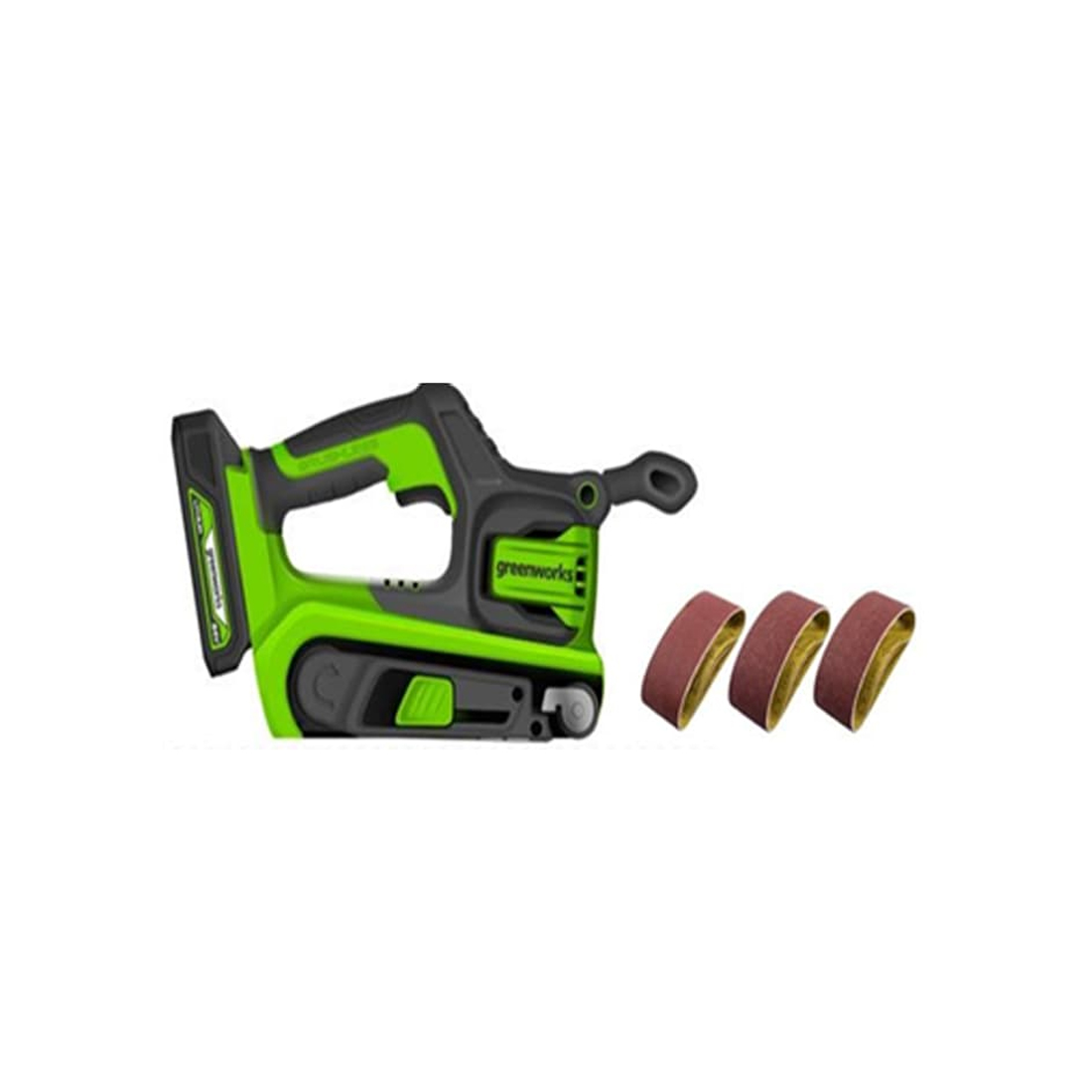 Ленточная шлифовальная машина Greenworks G24BS