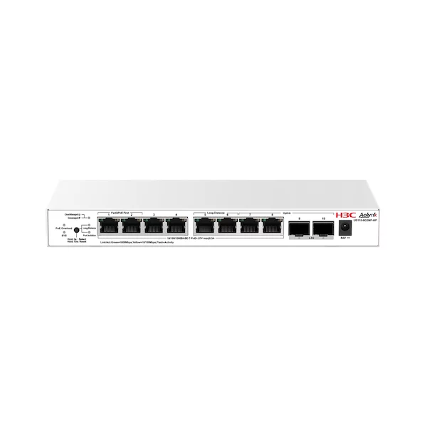 Коммутатор H3C Aolynk US110-8G2MF-HP