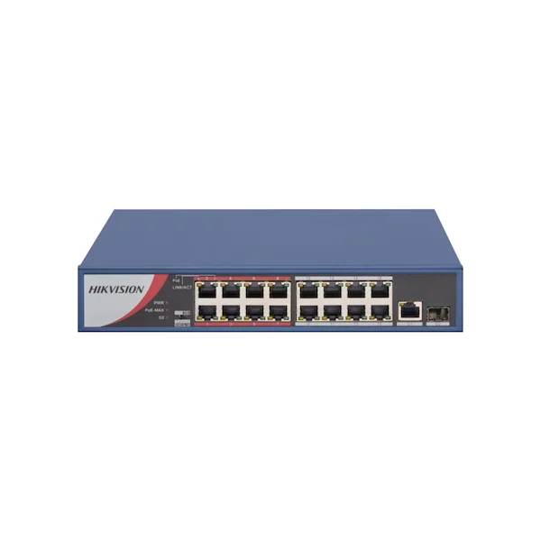 Коммутатор Hikvision DS-3E0318P-E/M(C)